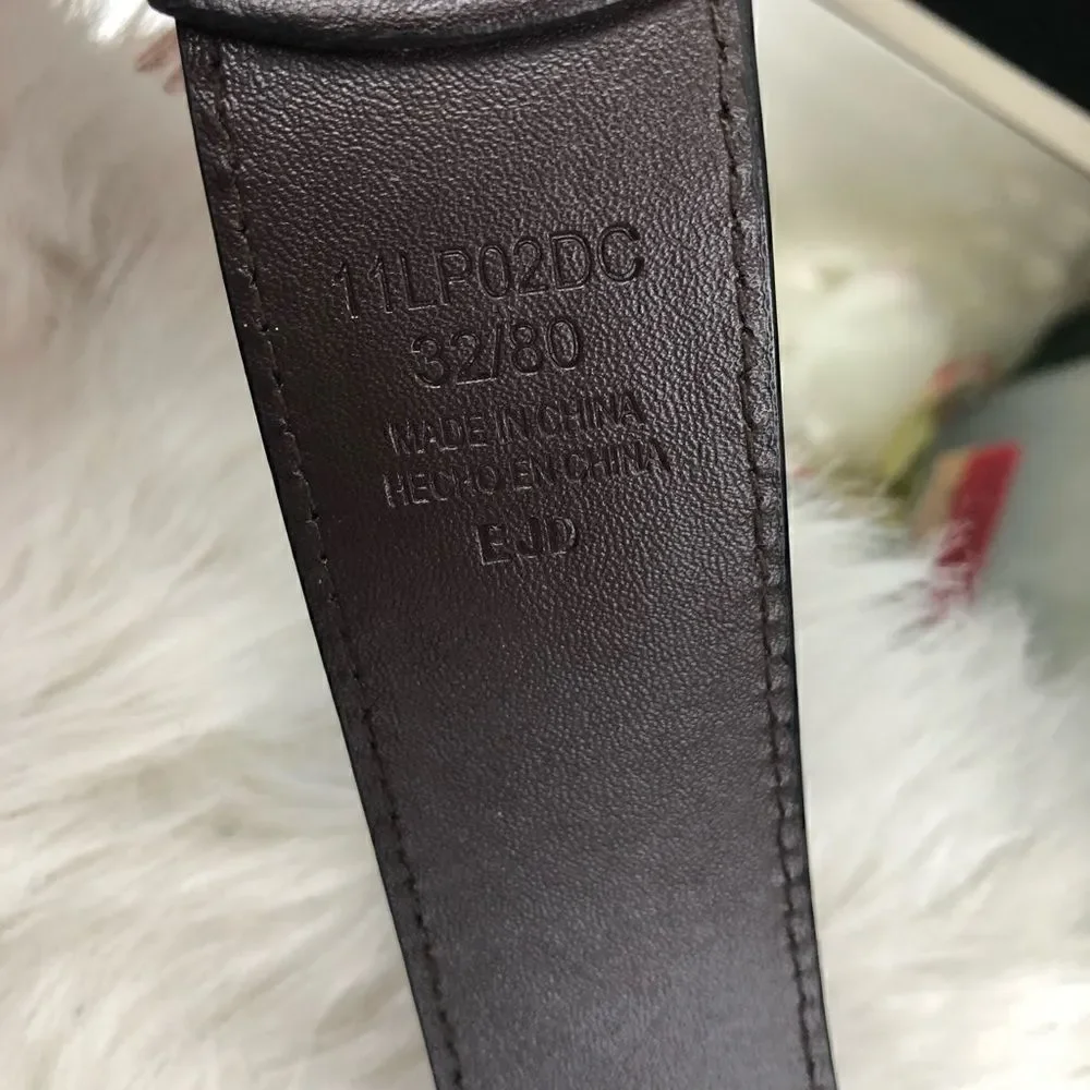 Levis brown belt